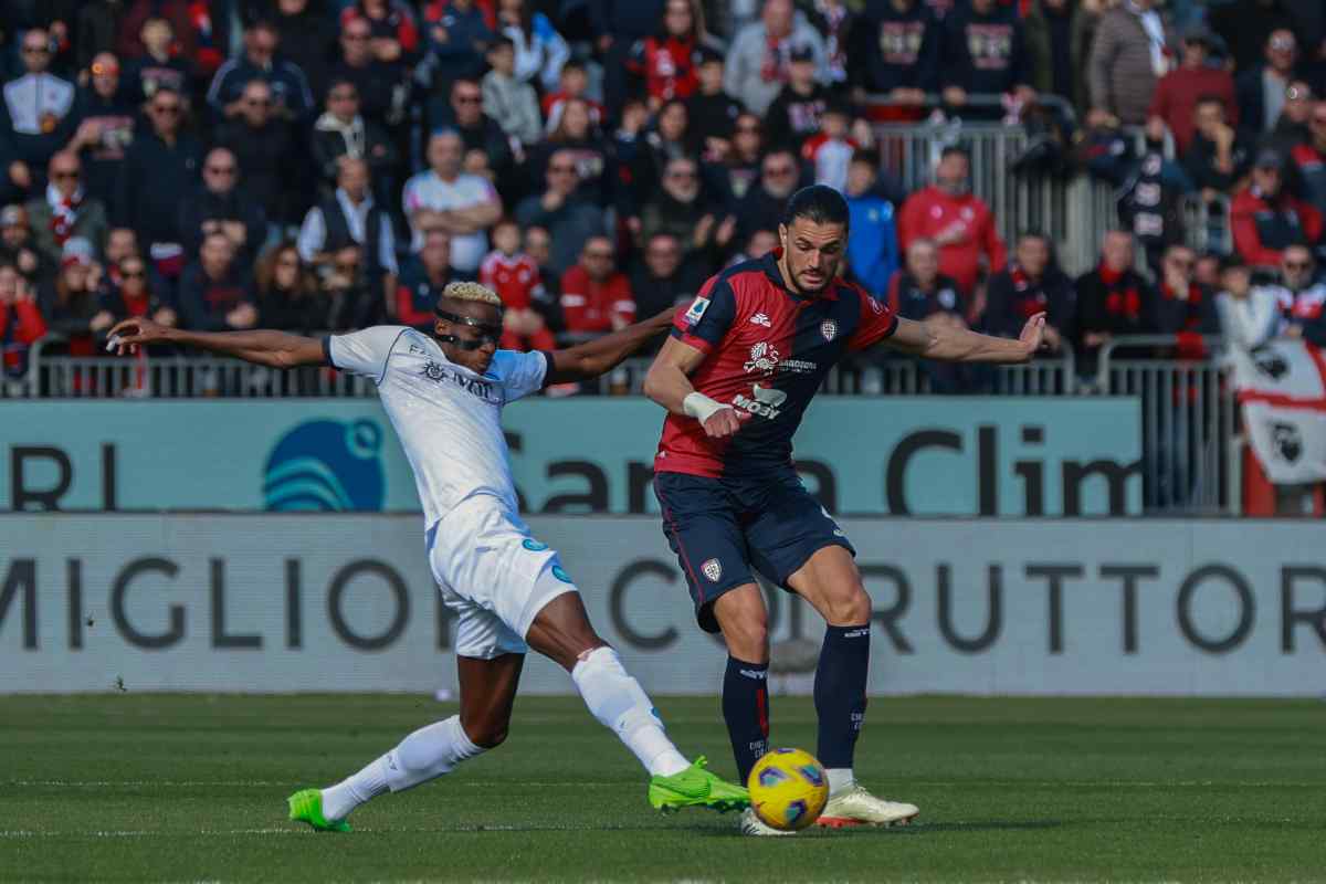 Le condizioni di Osimhen dopo Cagliari Napoli