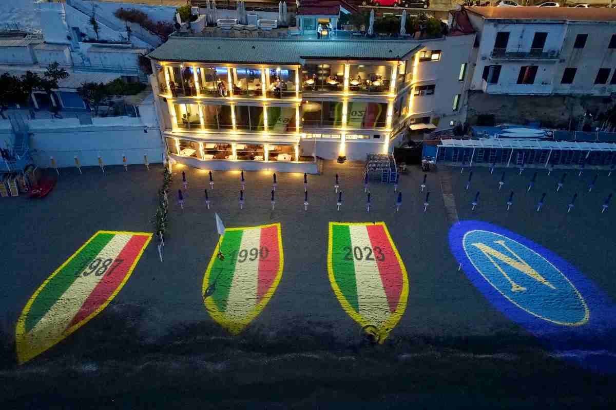 Pranzo UEFA Napoli Barcellona a Palazzo Petrucci