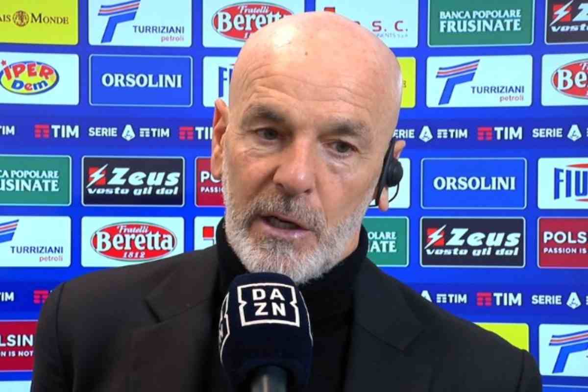 Pioli parla del Napoli in diretta