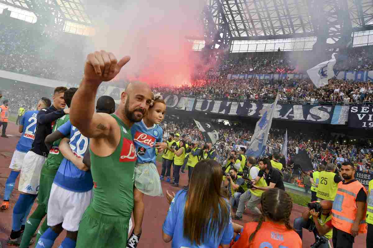 Napoli Barcellona, intervista a Pepe Reina