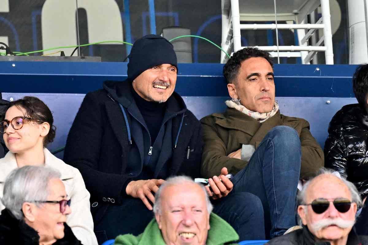 Spalletti in tribuna per Milan-Napoli, il retroscena con De Laurentiis