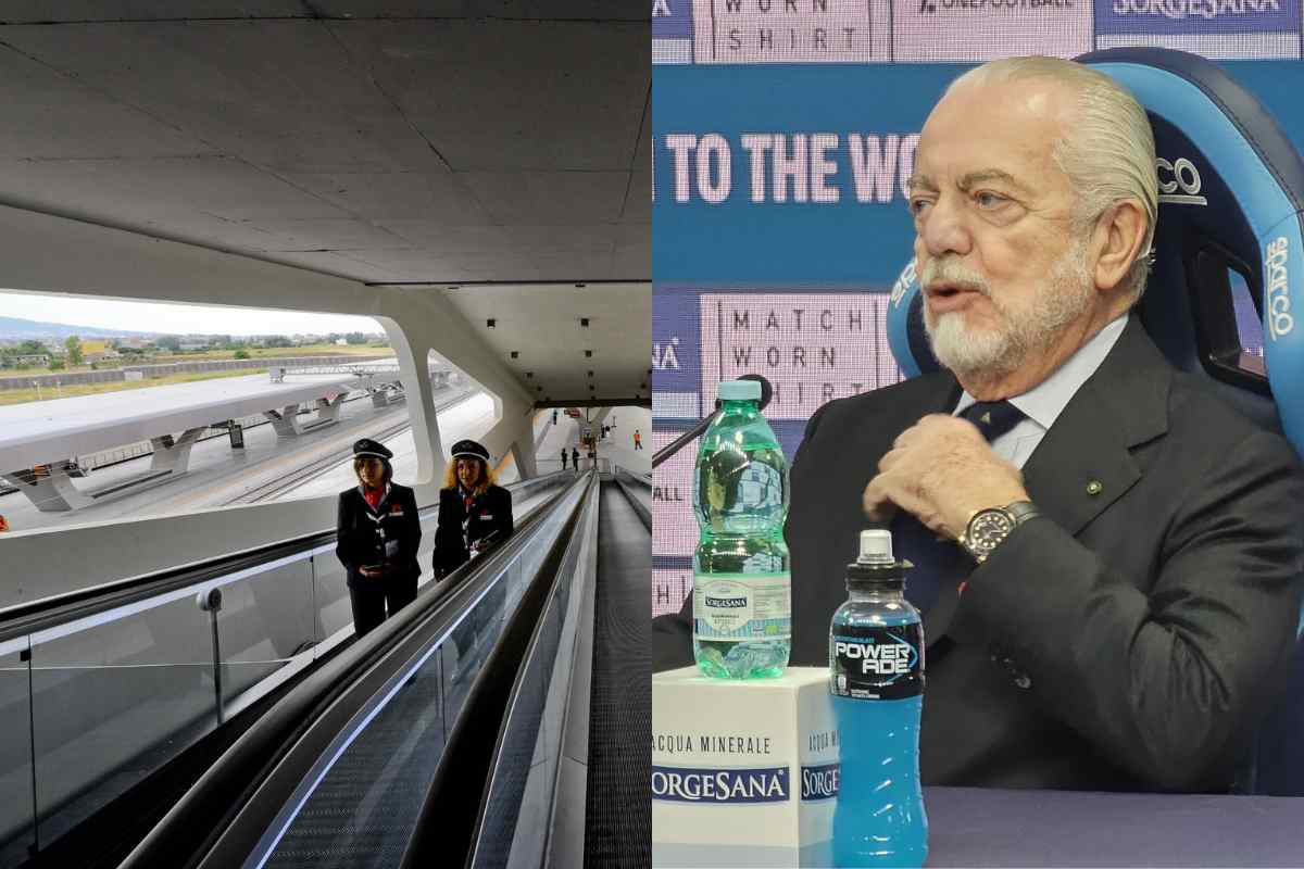 Stadio Napoli, parole di De Laurentiis