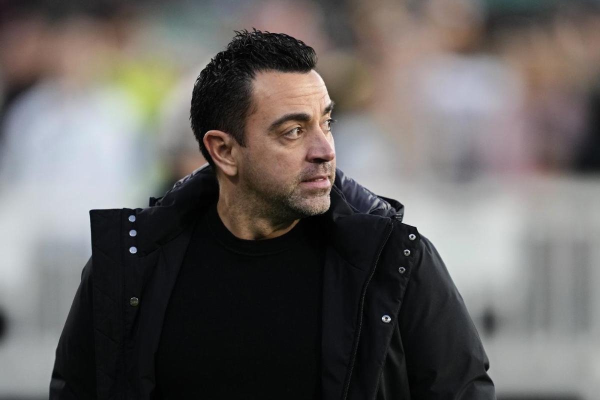 Xavi in conferenza stampa su Napoli-Barcellona