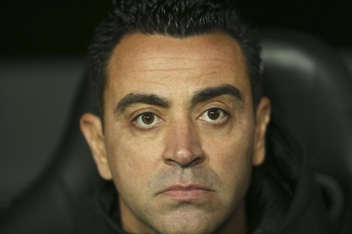 Xavi in conferenza stampa su Napoli-Barcellona