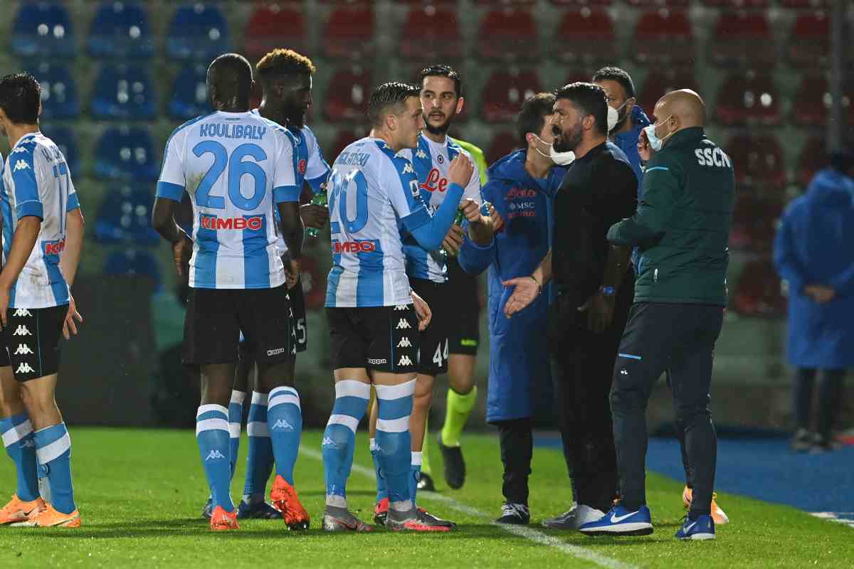 Ex Napoli, incredibile retroscena: svelato il litigio con Gattuso