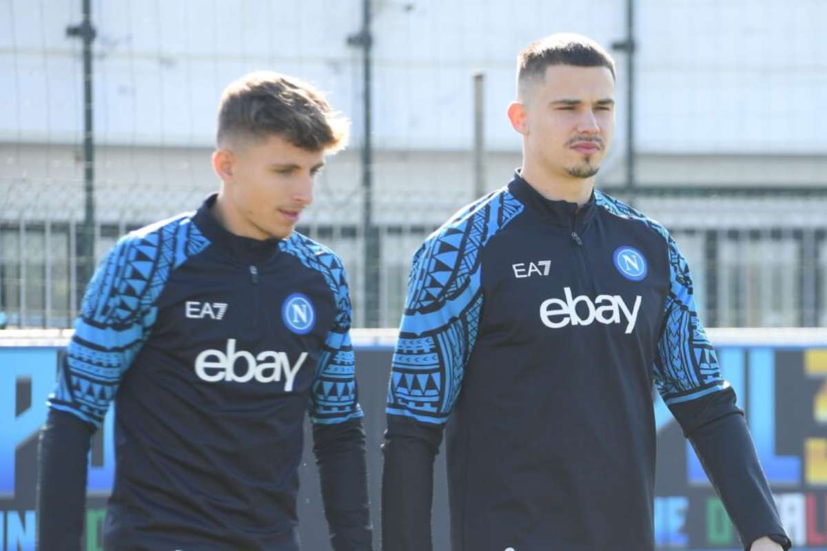Report allenamento Napoli