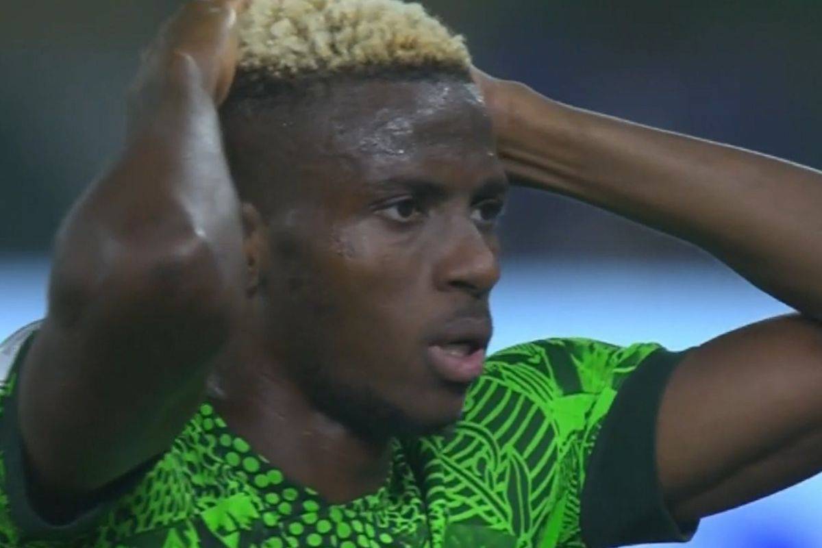 Nigeria-Sudafrica: Osimhen beffato