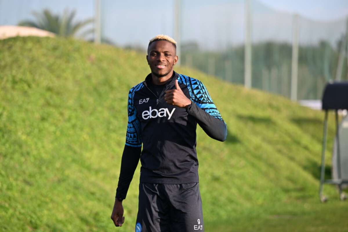 Allenamento Osimhen