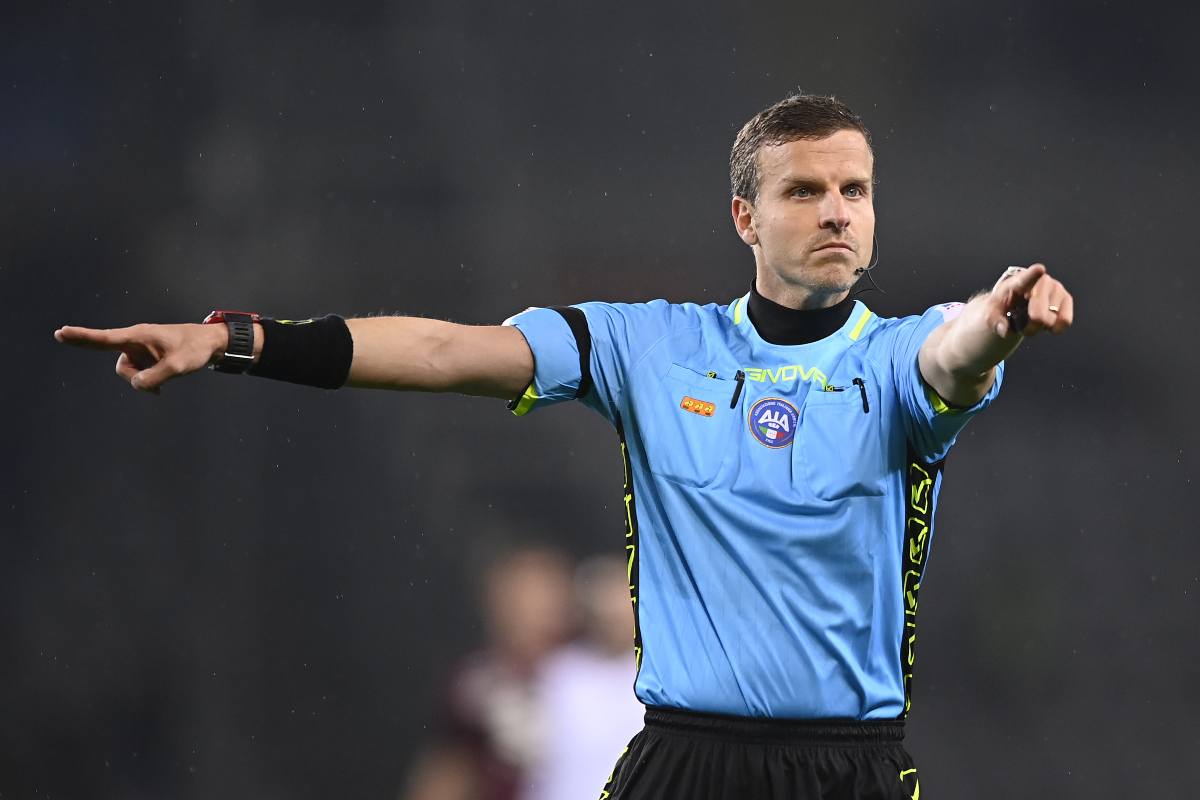 La Penna sarà l'arbitro di Inter Napoli