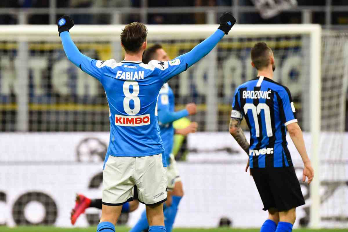 Fabian Ruiz decide Inter Napoli nel 2020