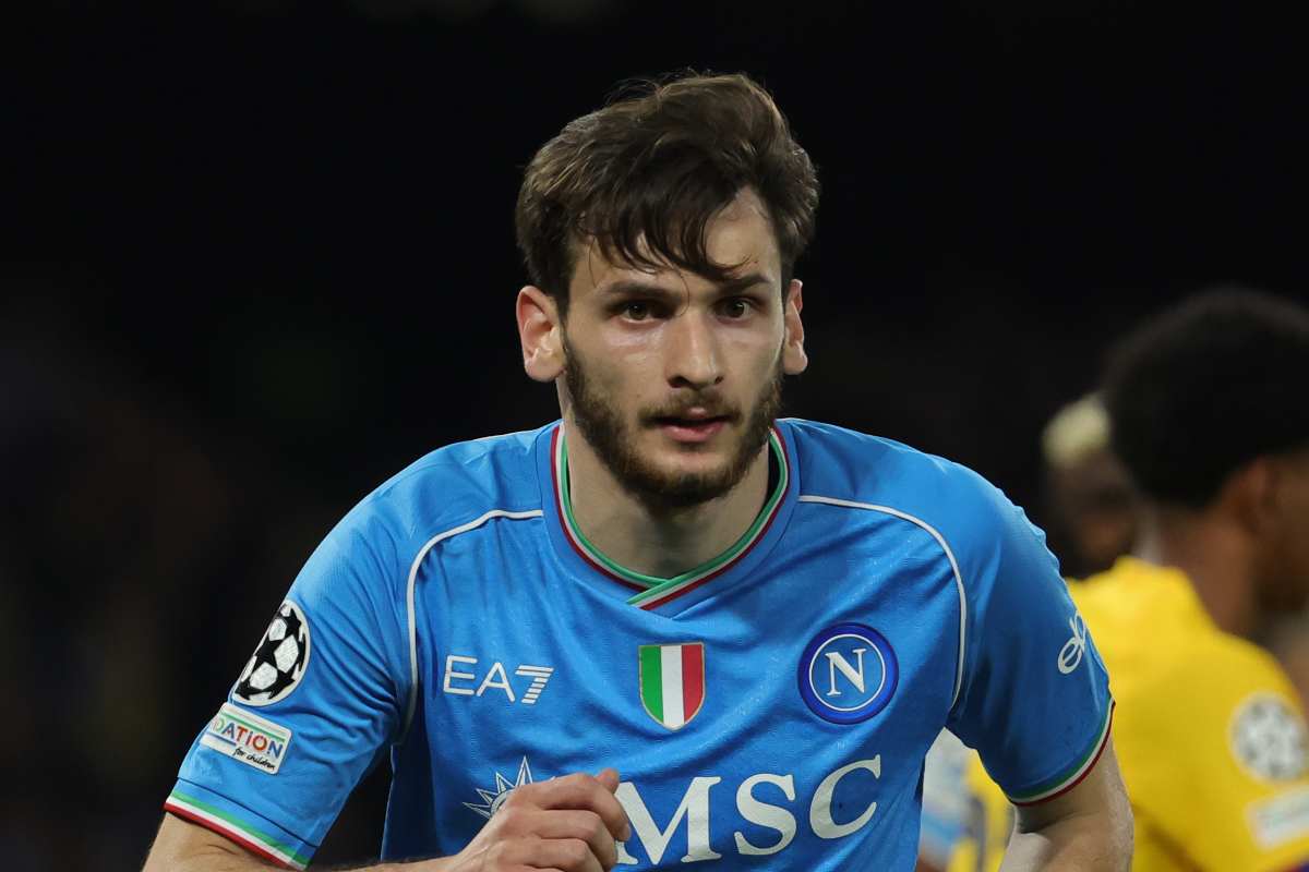 Annuncio del papà di Kvaratskhelia