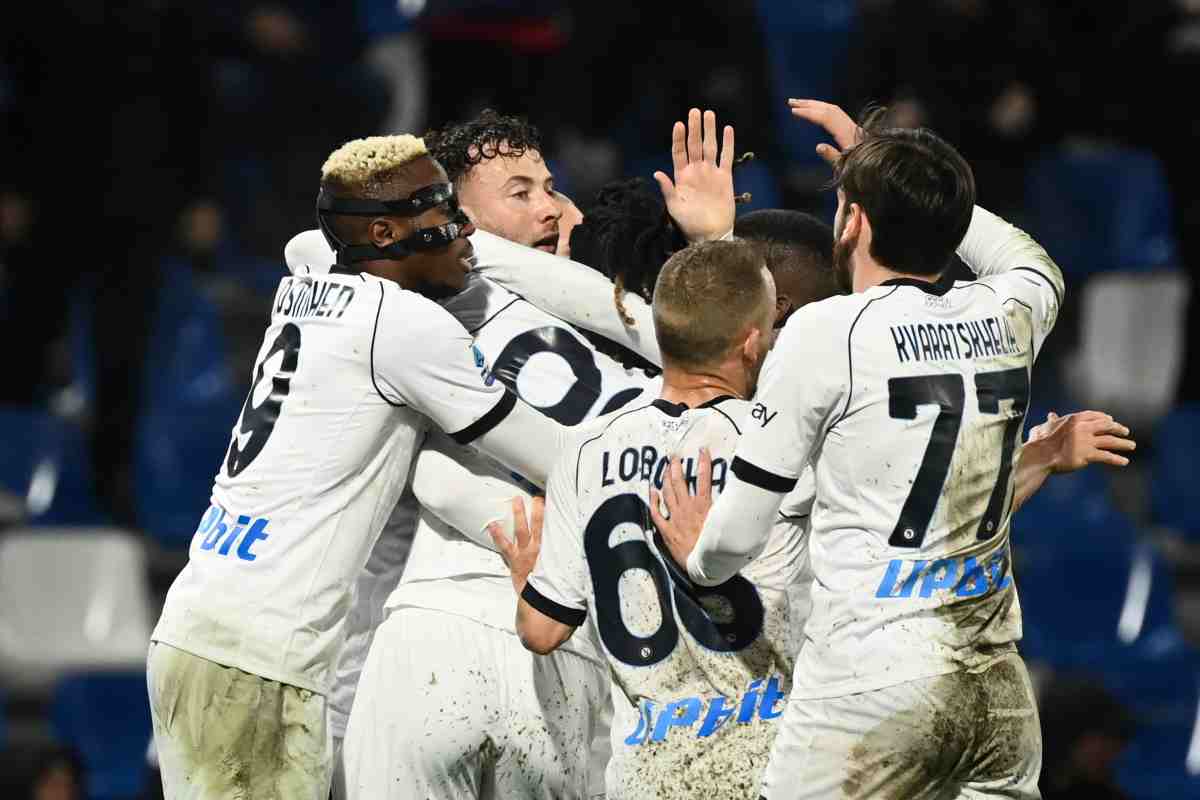 Tre giocatori del Napoli a rischio diffida
