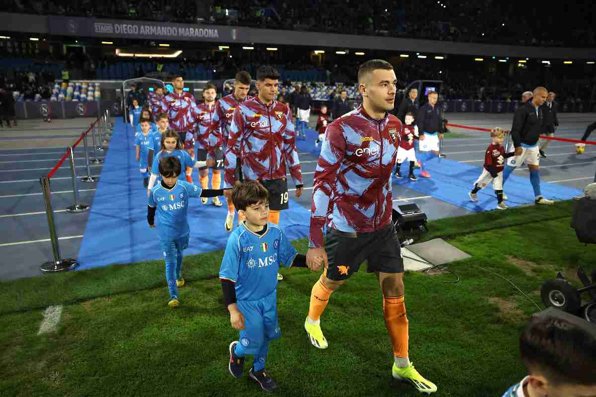 Calciomercato Napoli, un giocatore del Torino nel mirino