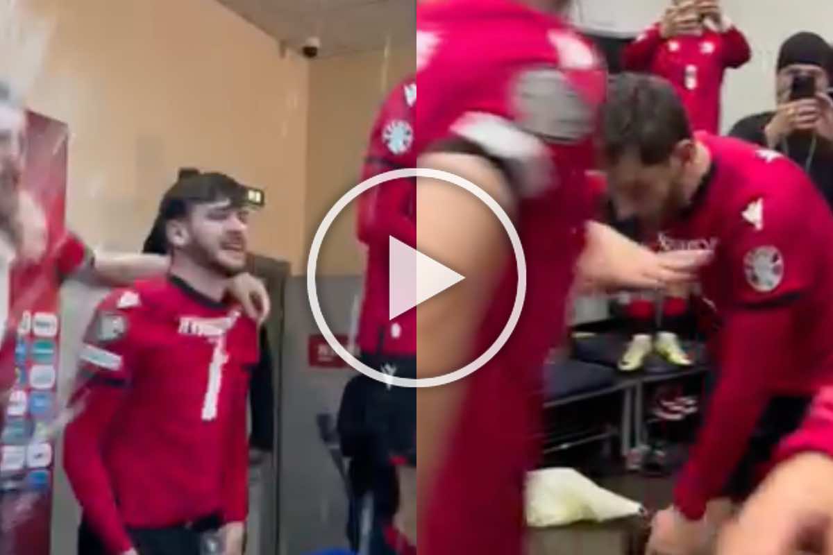 Kvara festa negli spogliatoi