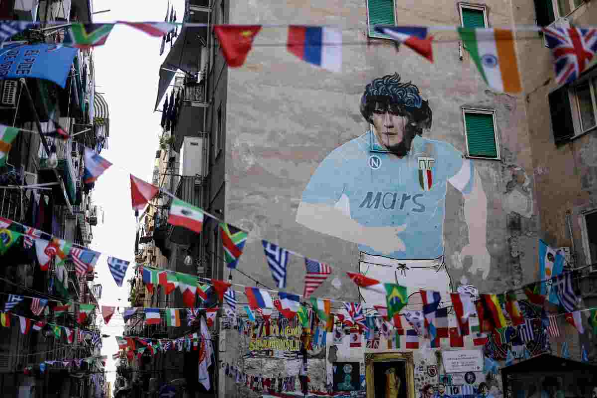 Murales Maradona Quartieri Spagnoli