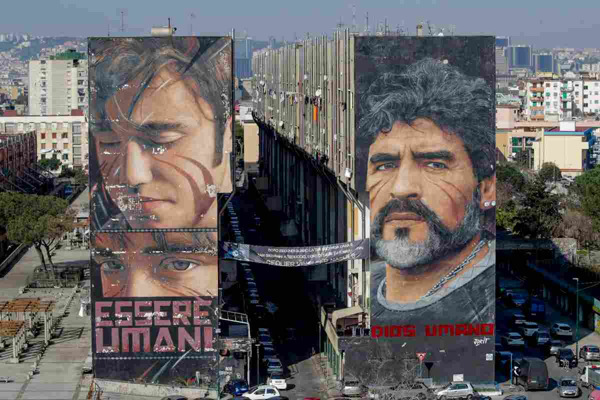 Murales Maradona Sangiovanni Teduccio
