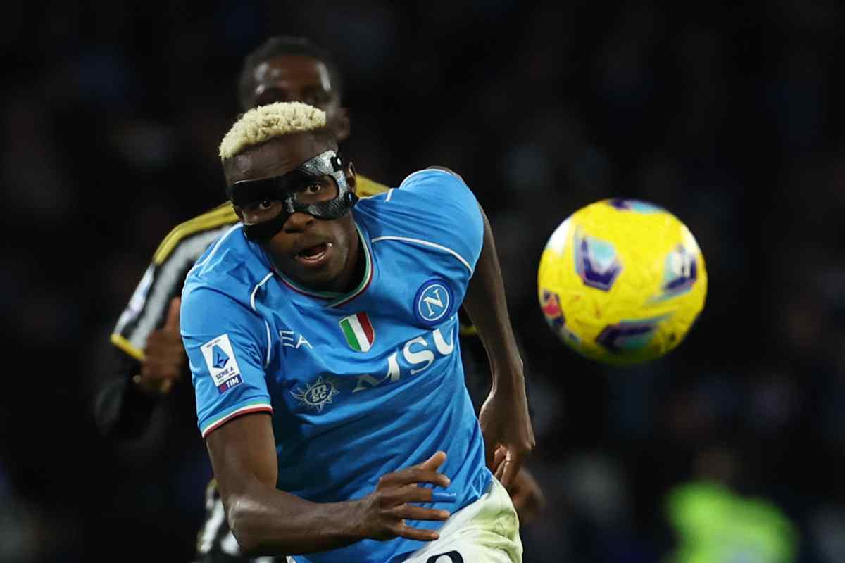 Osimhen, ultim'ora da Castle Volturno