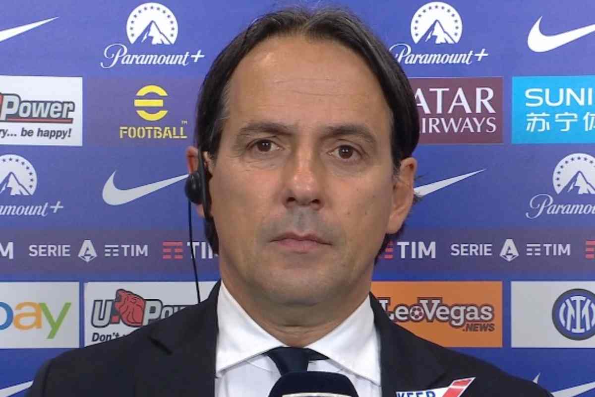 Inzaghi amareggiato dopo il pari contro il Napoli