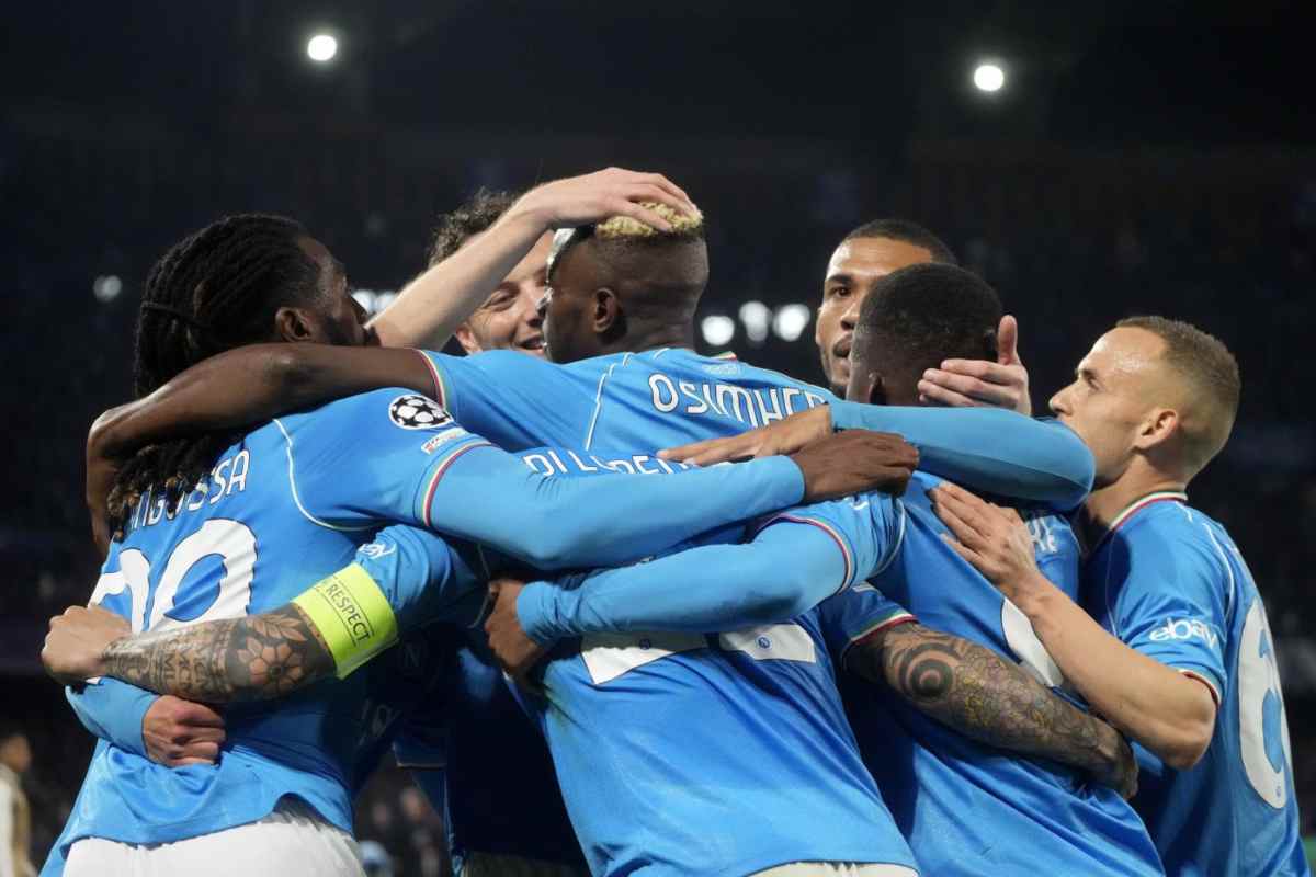 Napoli: gli incassi azzurri dalla Champions League 23/24