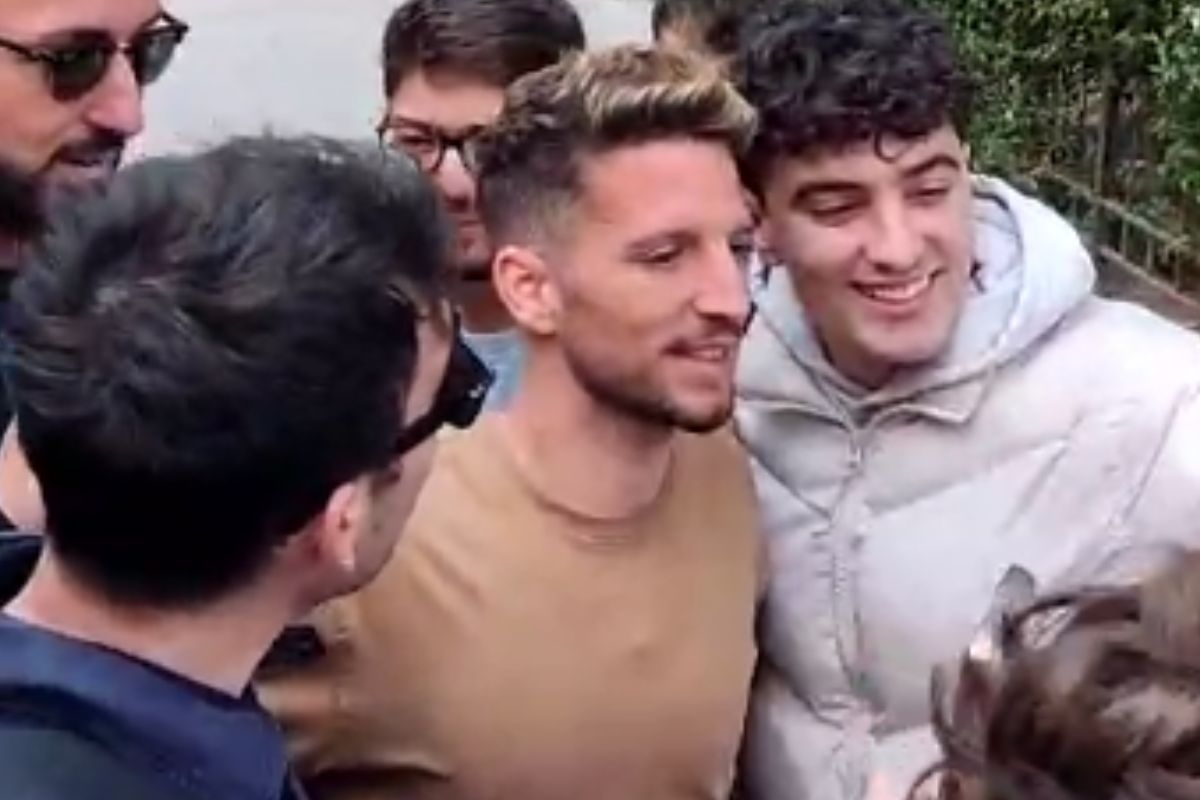 Dries Mertens e il confronto con Raspadori