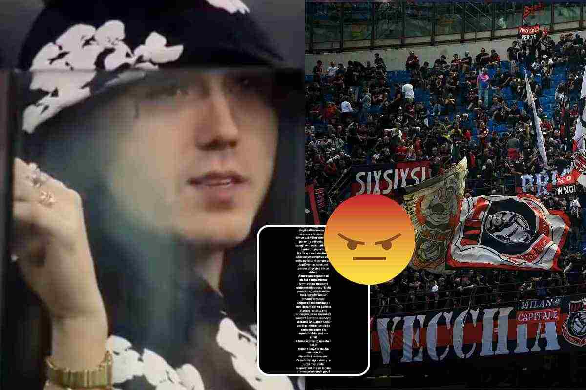 "Sono solo un tifoso", cori contro Napoli: arriva la risposta di Lazza! (FOTO)