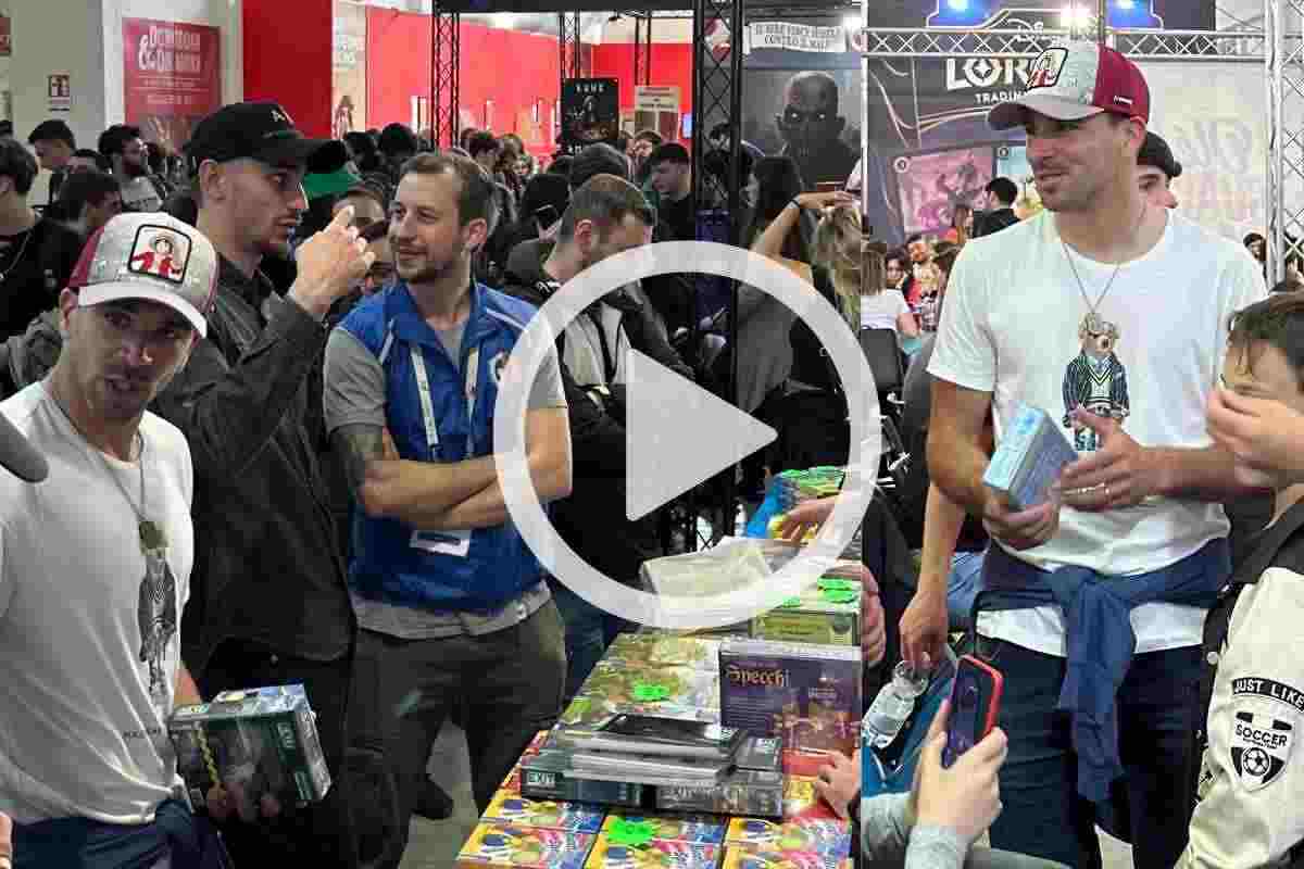 Meret e Simeone al Comicon