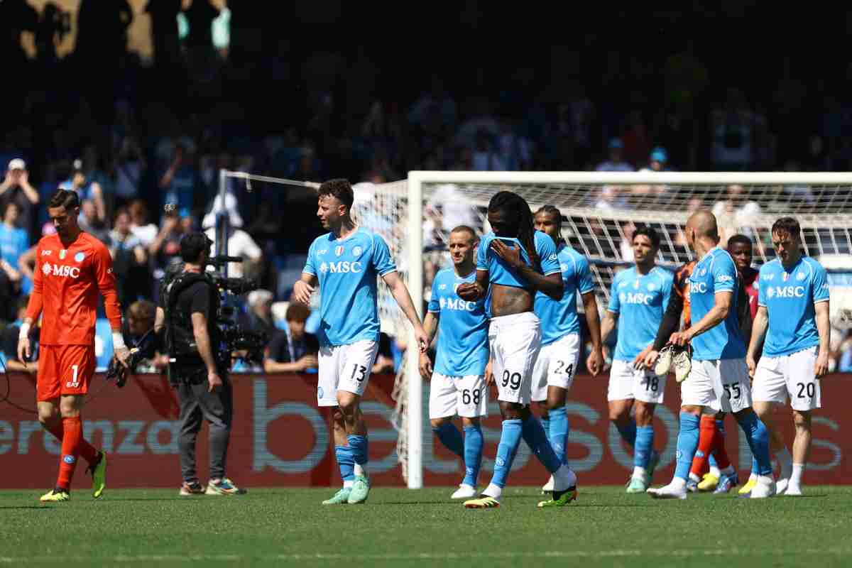 Napoli: arrivano le parole d'accusa verso i calciatori