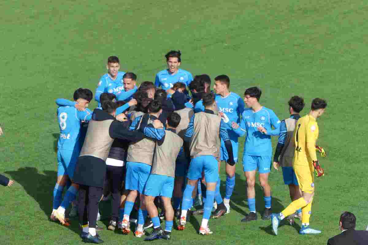 Il risultato finale tra Benevento e Napoli Primavera