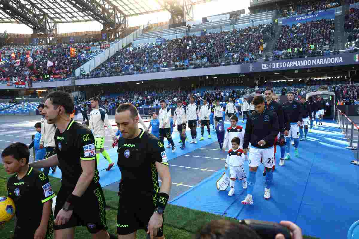 Decisione ufficiale, accadrà allo stadio Maradona durante Napoli-Frosinone