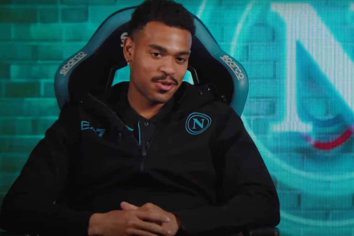 Ngonge sull'arrivo a Napoli