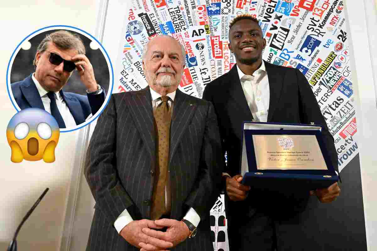 Le parole di De Laurentiis alla Procura sul caso Osimhen, Giuntoli nei guai?