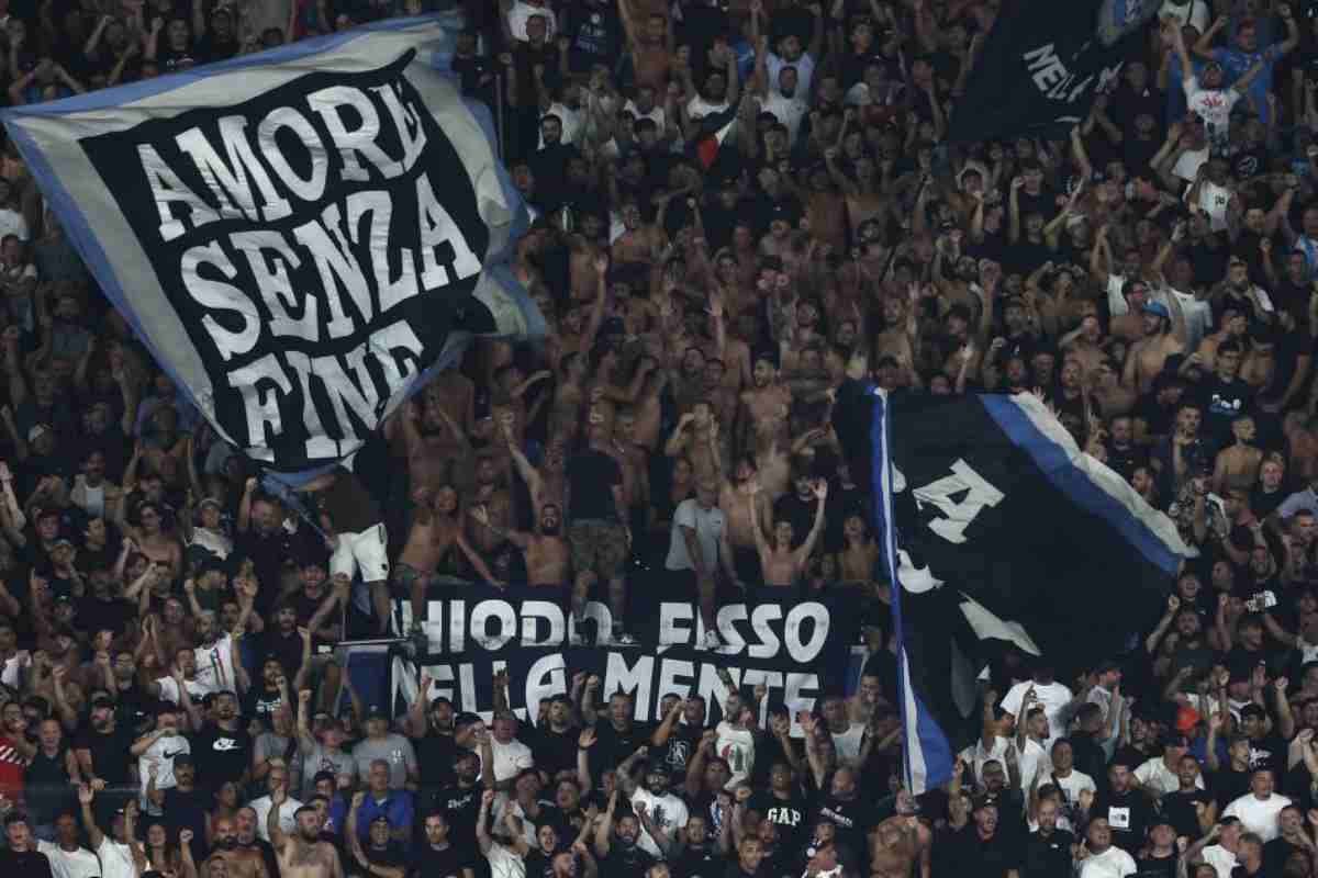 Ultras Napoli in protesta
