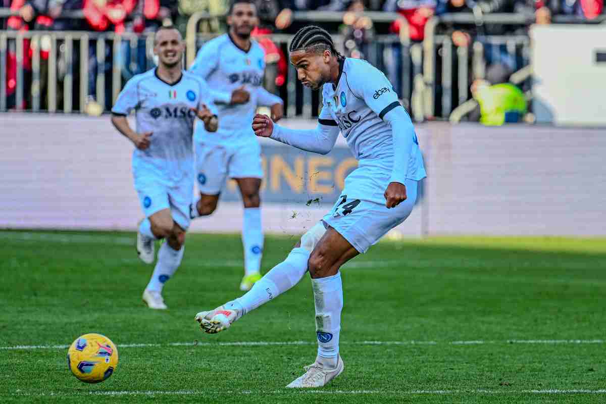 Napoli-Roma, Cajuste in campo dal primo minuto
