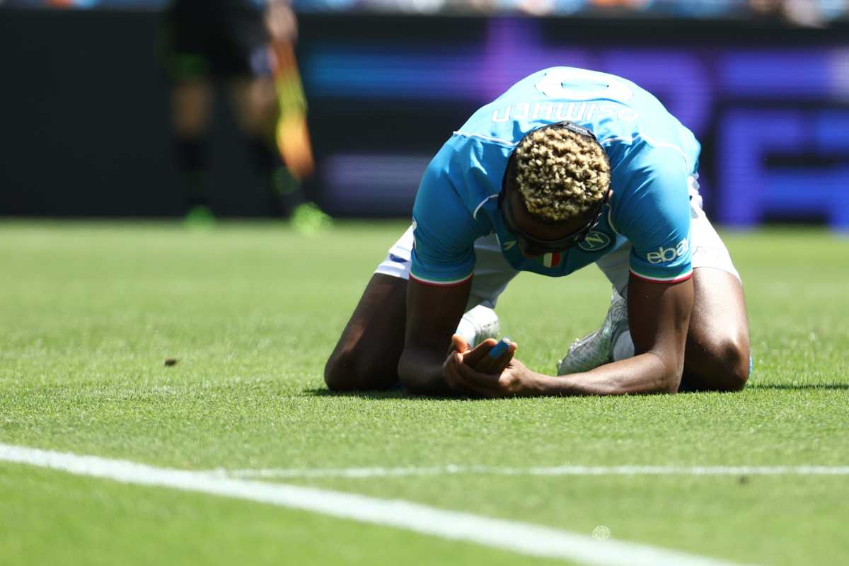 Osimhen Napoli-Frosinone