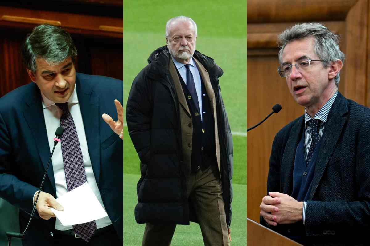 Summit De Laurentiis Manfredi Fitto