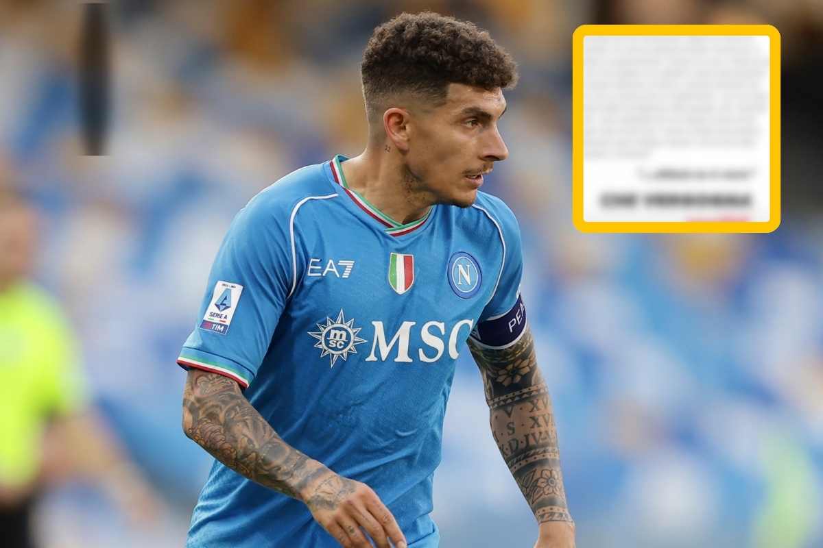 Di Lorenzo assente in Fiorentina-Napoli