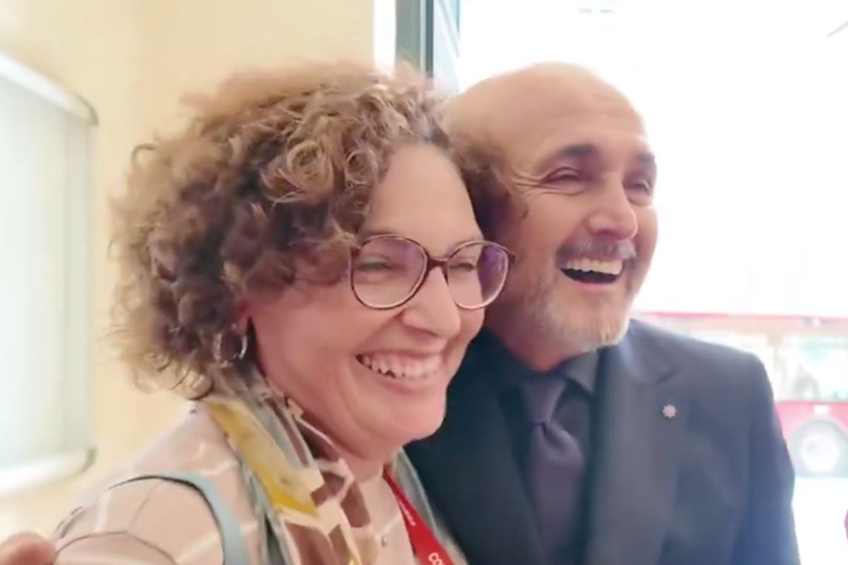 Spalletti si scusa con la giornalista e poi parla dell'annata del Napoli