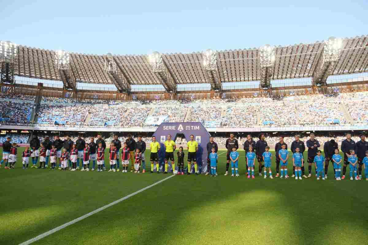 Napoli Bologna, svelato il numero di spettatori al Maradona