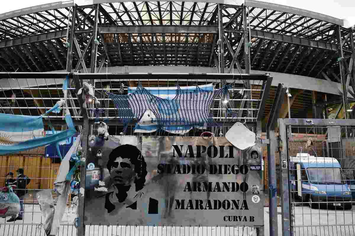 Terremoti a Napoli, stadio Maradona a rischio? Arriva l’annuncio dal Comune