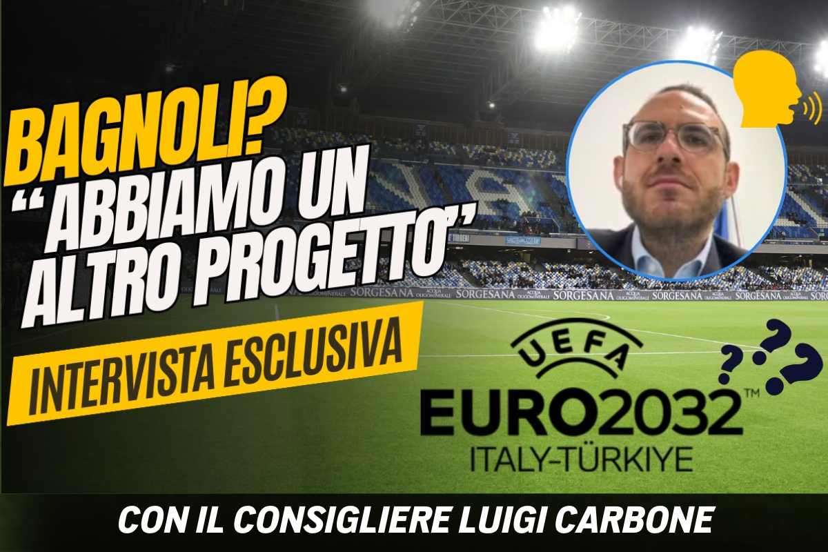 Stadio a Bagnoli o al Maradona: l'annuncio di Luigi Carbone