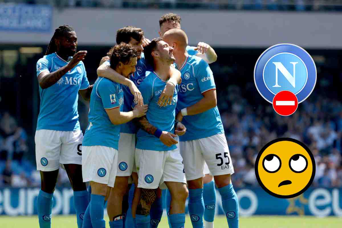 Mercato Napoli, l’annuncio è una mazzata: non vestirà la maglia azzurra il prossimo anno