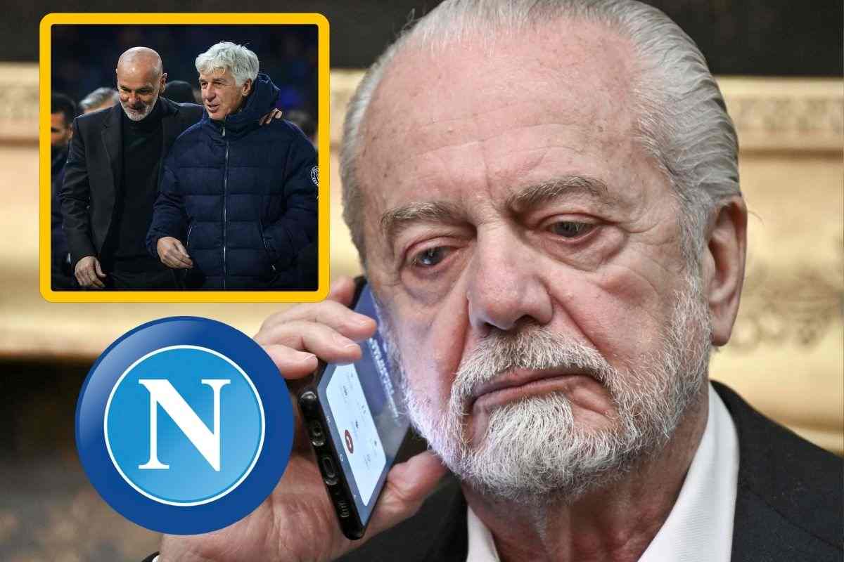 “Non andare al Napoli”, appello a sorpresa all’allenatore: c’entra De Laurentiis