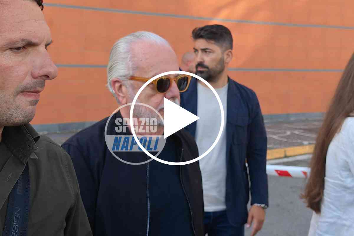 De Laurentiis torna a Napoli