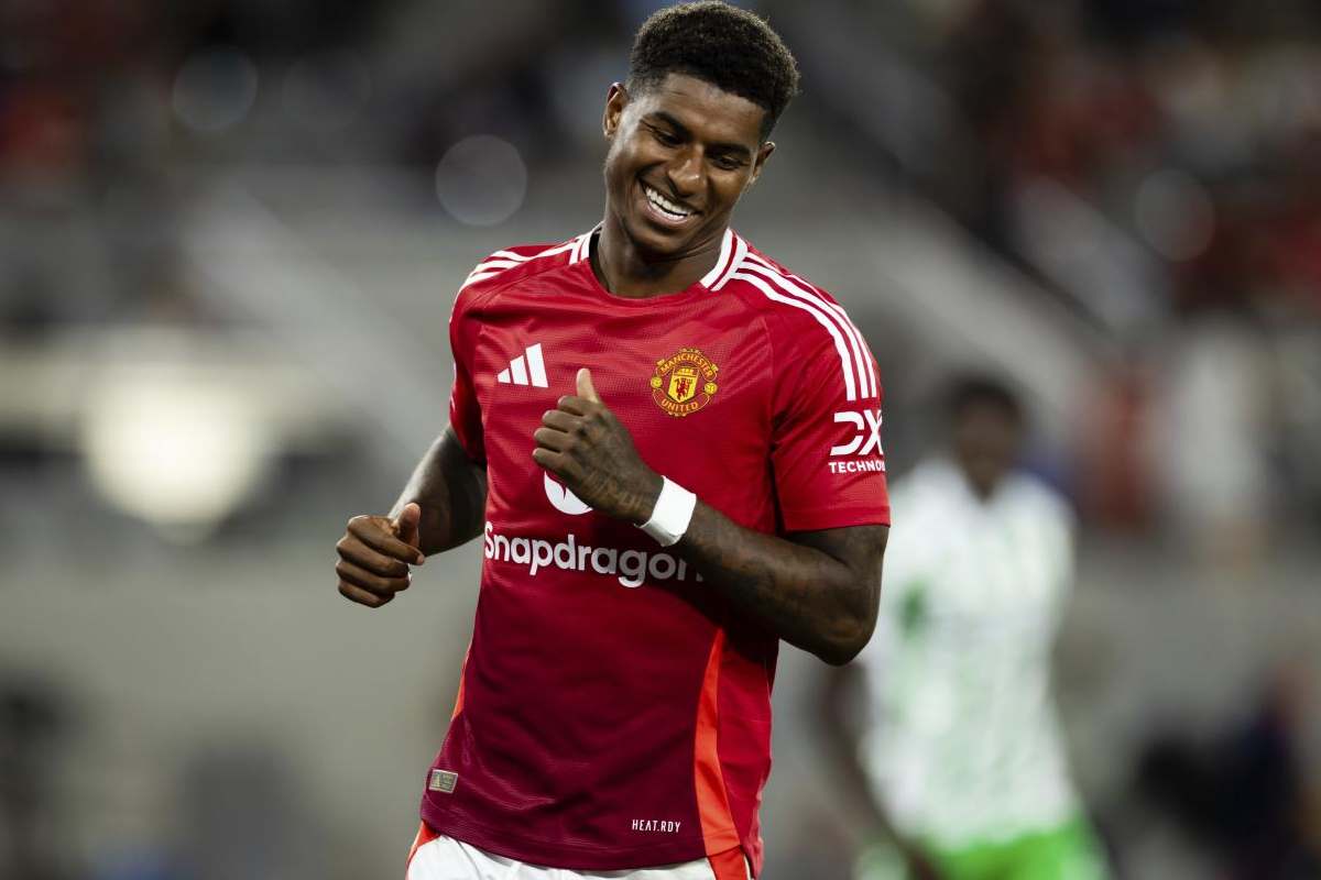 Sorride Marcus Rashford