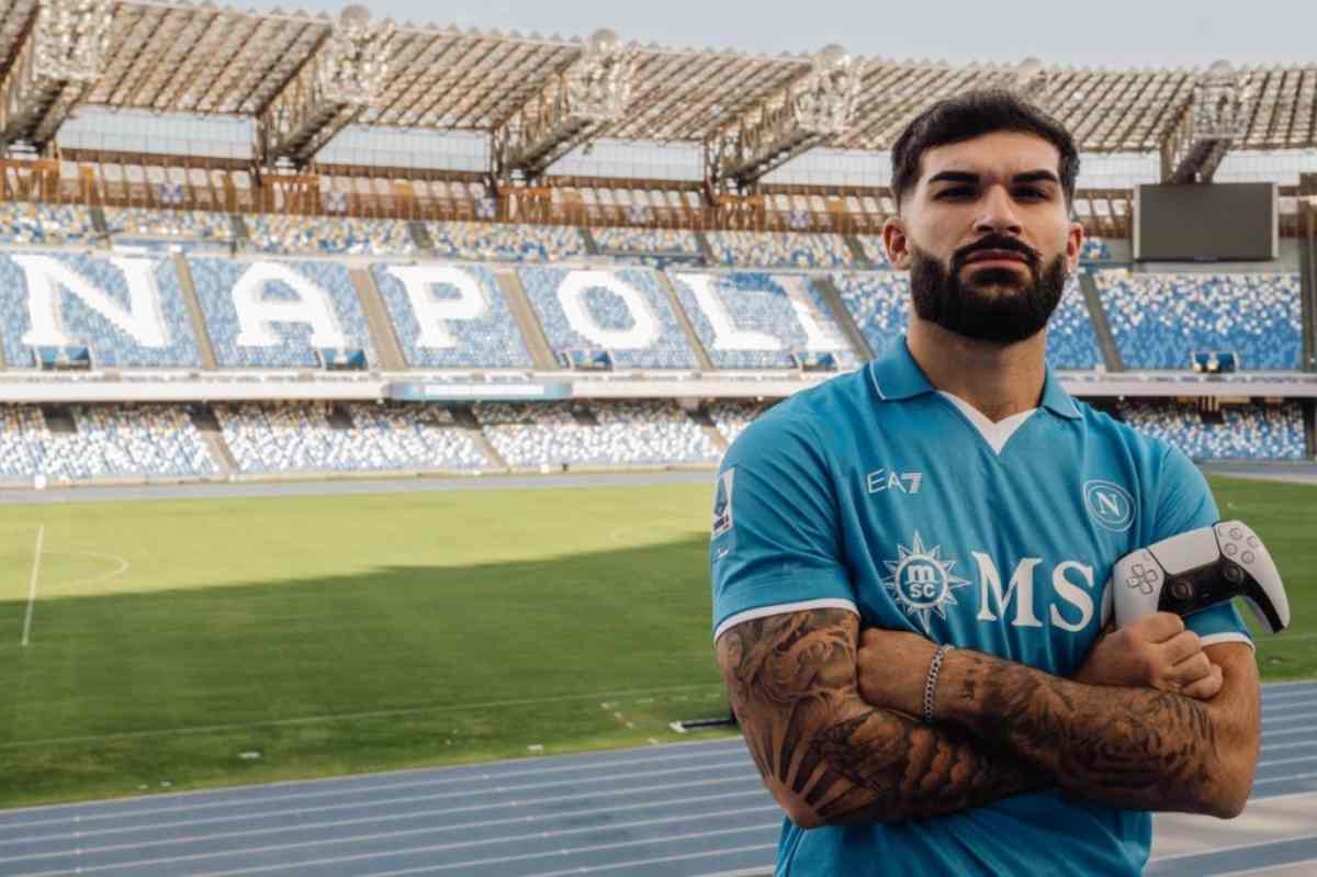 Danipitbull, gamer ufficiale del Napoli per gli ESports