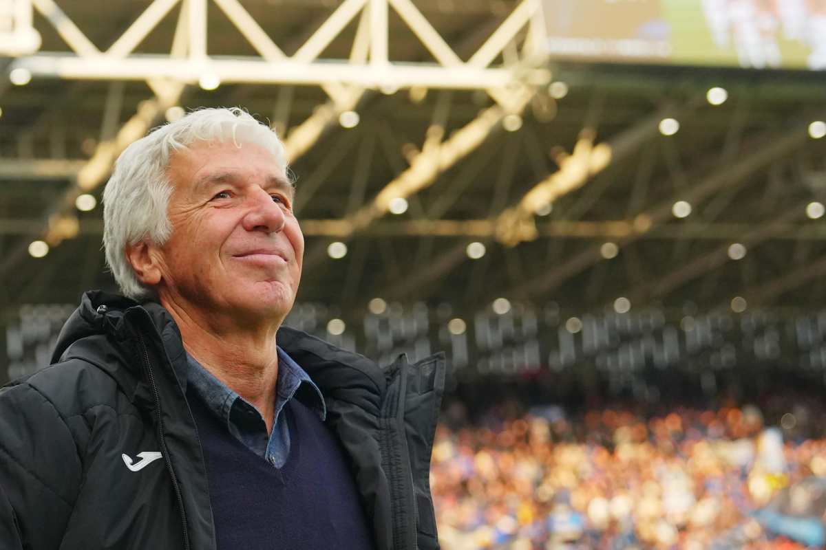 Gasperini sorride