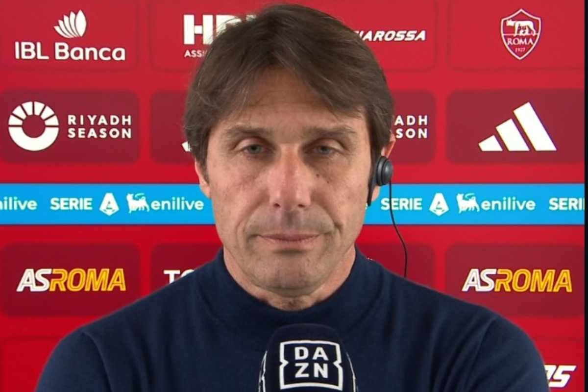 Roma Napoli 1-1, le parole di Antonio Conte 
