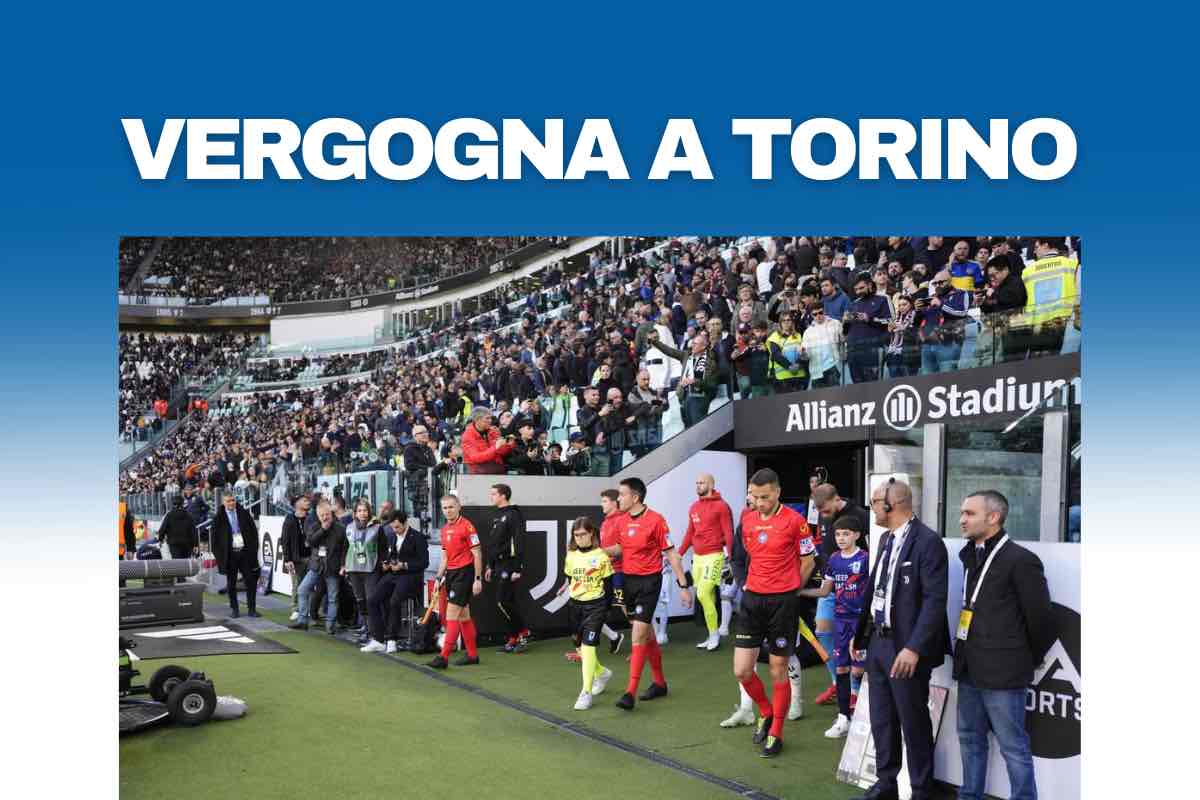 Vergogna a Torino: episodio assurdo contro Napoli
