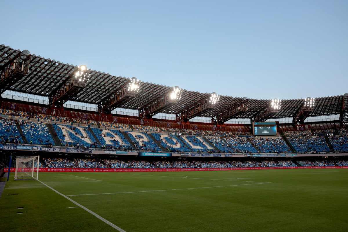 Lo stadio Maradona di Napoli