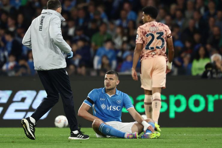 Buongiorno infortunio contro il Torino